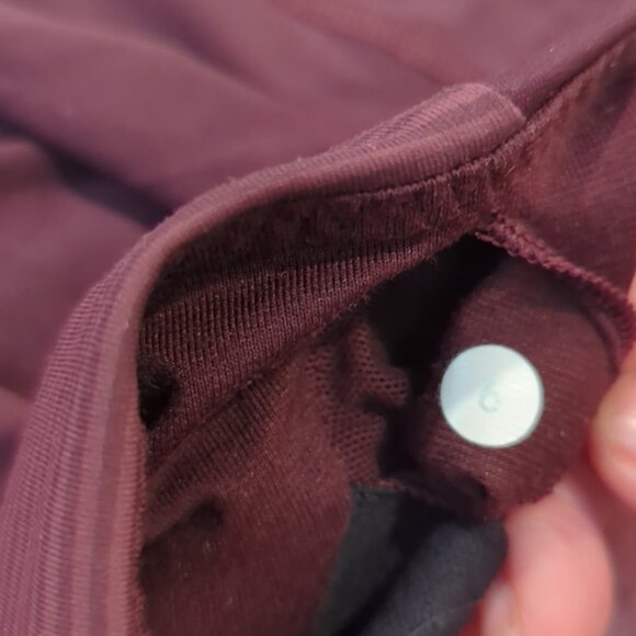 Lululemon Athletica Red Sleeveless Tank Top Backless Cut Out - Picture 14 of 14